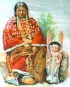Indian Woman With Papoose